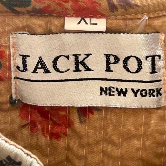 Jack Pot New York Quilted Style Jacket Coat Snowflakes - Picture 3 of 8
